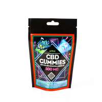 Custom potato chip bags holographic laser ziplock bag smell proof stand up pouch 500mg CBD  food packaging bags